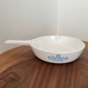 CORNING WARE Vintage Cornflower Blue Skillet No Lid P-83-B 16 cm Cookware
